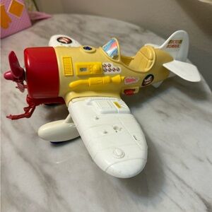 This is a 1986 Kenner The Real Ghostbusters Ecto-Bomber vehicle